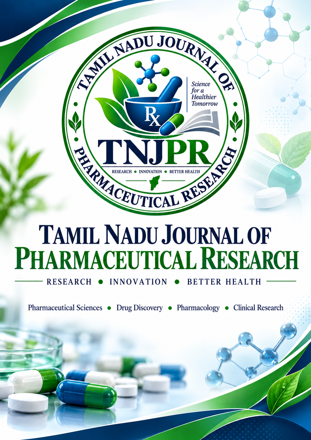 					View Vol. 1 No. 1 (2026): Tamil Nadu Journal of Pharmaceutical Research
				