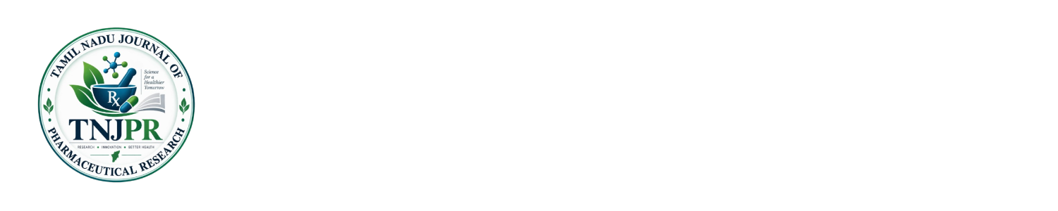 Tamil Nadu Journal of Pharmaceutical Research
